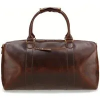 Buckle Seam Buckle & Seam Leder Weekender Willow, Braun (innenfutter blau), – Produktbild 1 von 1