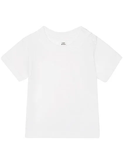 Babybugz Babybugz Baby T-Shirt Rundhals Vegan, White, – Produktbild 2 von 3