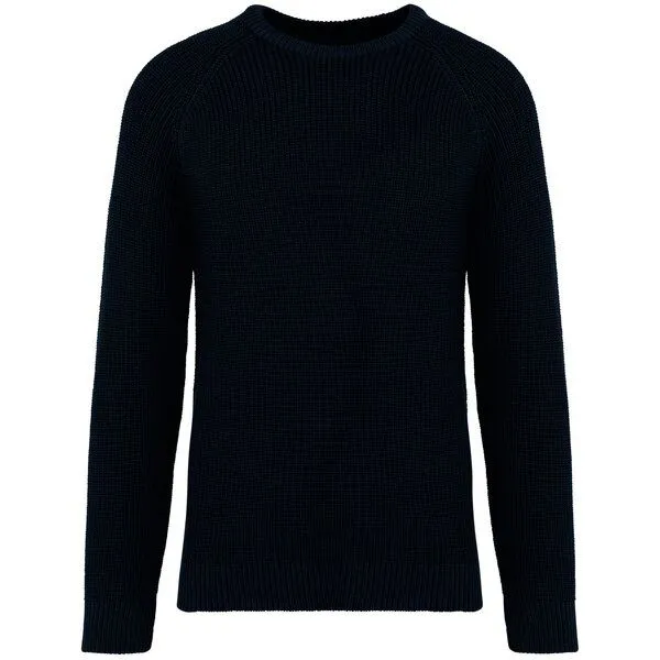 Greenspired Greenspired Umweltfreundlicher Raglanpullover in Grobstrick 730g/m² S - 3XL, Navy, – Produktbild 1 von 1