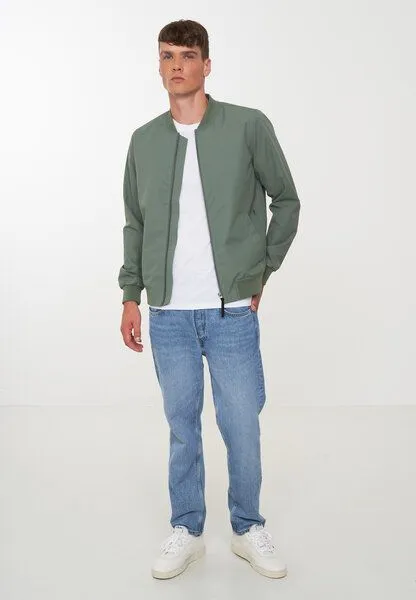 recolution Herren Blouson aus recyceltem Polyester - ASPEN - recolution, Khaki (grün), – Produktbild 7 von 8