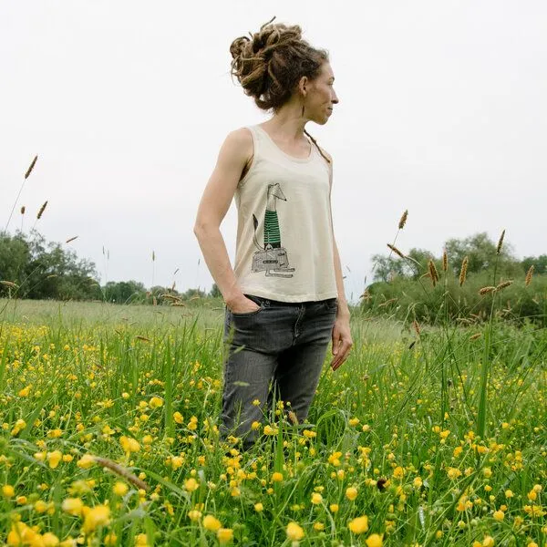 Cmig Cmig Damen Tank-Top Reisewiesel in natural raw – Produktbild 3 von 4