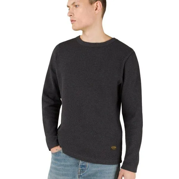 Kings Of Indigo Kings Of Indigo Longsleeve Nezer, Anthrazit (grau), – Produktbild 1 von 4
