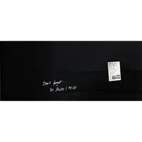 Sigel Sigel Glas-Magnettafel 'artverum' 130 x 55 cm, Schwarz, – Produktbild 2 von 2
