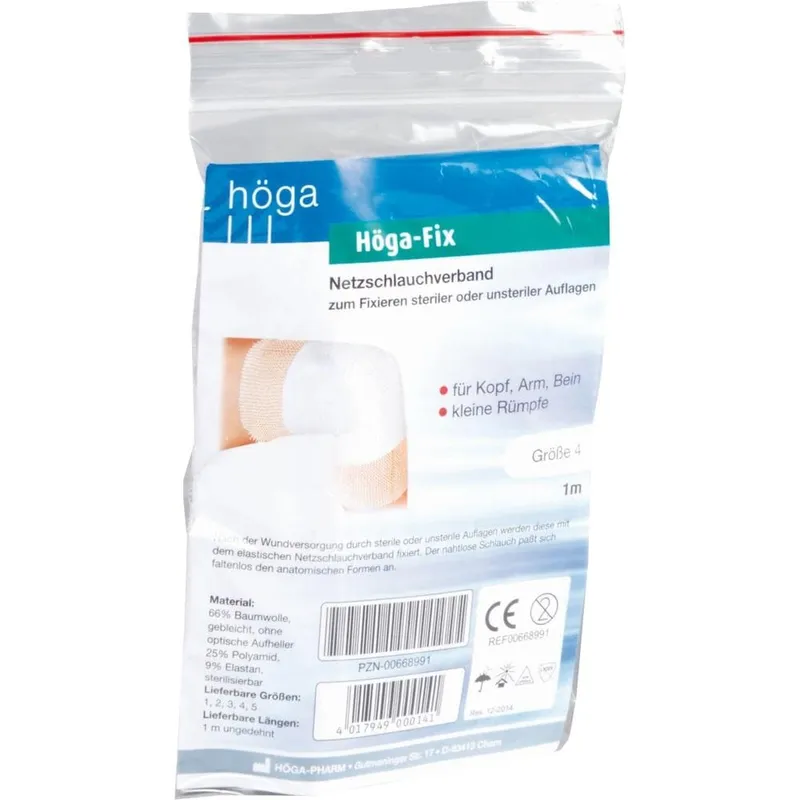 Höga-Pharm HÖGA FIX Netzschlauchverb.Gr.4 1 m 1 St Verband – Produktbild 1 von 1