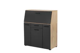 OTTO home Sekretär Moid, Home-Office-Schreibtisch, viele Stauraummöglichkeiten, kompaktes & modernes Design, B. 88,5 cm – Produktbild 1 von 1