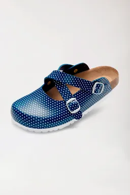 BERUFSBEKLEIDUNG Damen Clog, navy/weiß - Berufsbekleidung.de – Produktbild 1 von 1