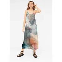 WiDDA Widda Damen vegan Kleid Maxisi Clouds Multicolor – Produktbild 1 von 1