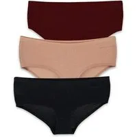 ORGANICATION ORGANICATION KARINNA | Hipster aus Bio-Baumwolle und TENCEL Modal im 3er-Pack, Mix-13, – Produktbild 1 von 1