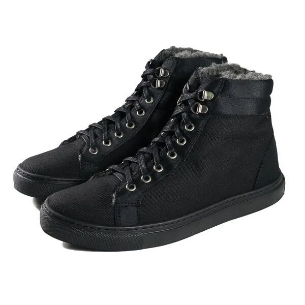 Fairticken Fairticken Veganer Winter-Sneaker MERCES II mit Fütterung, Schwarz, – Produktbild 2 von 4