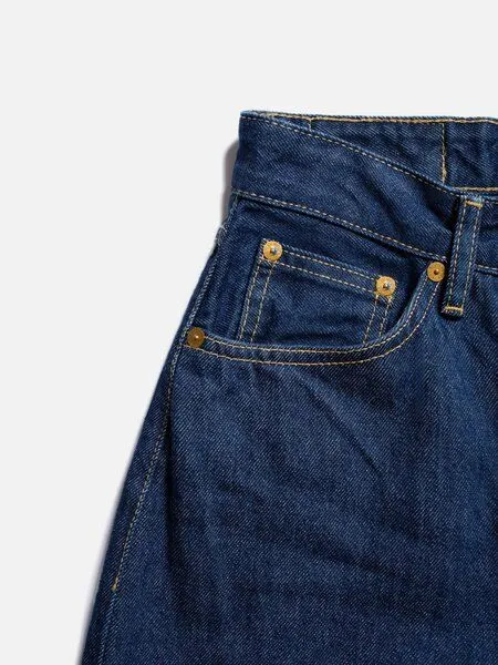 Nudie Jeans Nudie Jeans Dame Jeans - Clean Eileen - aus Bio-Baumwolle, Classic blue (blau), – Produktbild 1 von 8