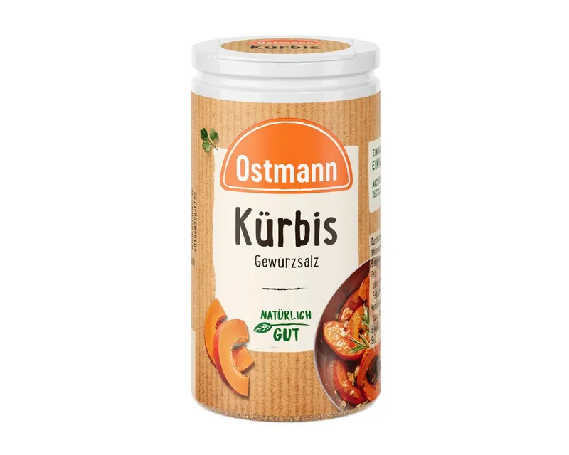 Ostmann Ostmann Gewürz, Ostmann Kürbis Gewürzsalz würzig und mit natürlicher Tiefe Packung 55g – Produktbild 1 von 2
