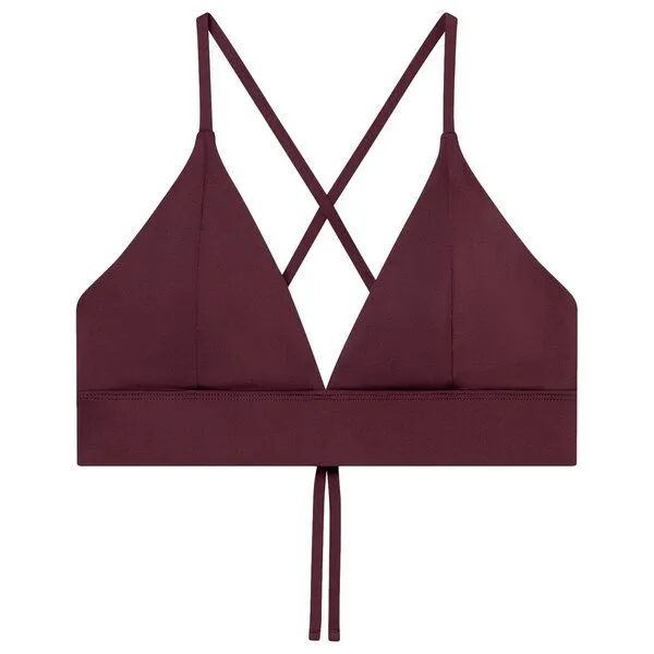 Dedicated DEDICATED Bikini-Top Alva, Burgundy, – Produktbild 1 von 4