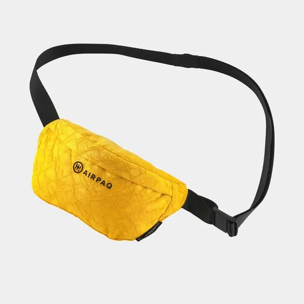 Airpaq Airpaq Bauchtasche aus Autoschrott, Gelb, – Produktbild 1 von 4
