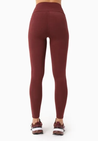 ORGANICATION ORGANICATION LUCCY | High Waist Leggings aus Bio-Baumwolle, Bordeaux, – Produktbild 4 von 4
