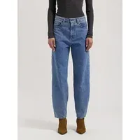 MUD Jeans MUD Jeans Damen Jeans - Brooke High Barrel - aus biologischen Materialien, Blue, – Produktbild 3 von 5