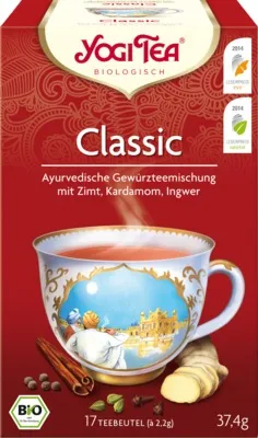 YOGI TEA YOGI TEA Classic Bio Filterbeutel 17X2.2 g Filterbeutel – Produktbild 1 von 1