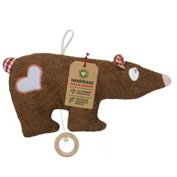 Efie Efie Spieluhr Braunbär, Herz Applikation,100 % Made in Germany – Produktbild 1 von 1