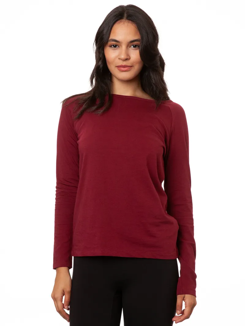 FellHerz Raglan Longsleeve chestnut - XL – Produktbild 1 von 1