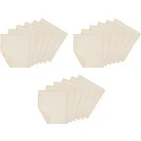 HANS NATUR Baby Waschlappen Mullwaschlappen Bio-Baumwolle 18er-Pack 27 x 30 cm – Produktbild 1 von 1