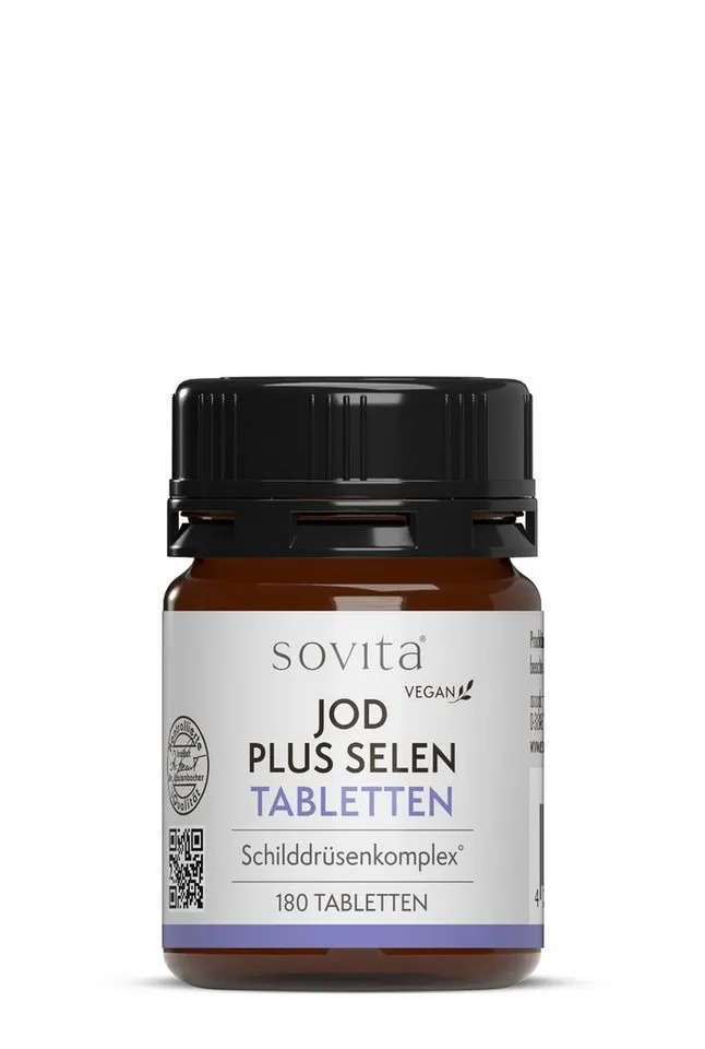 Ascopharm Ascopharm sovita Jod plus Selen Tabletten, 180 Tabletten 1, 1 er – Produktbild 2 von 5