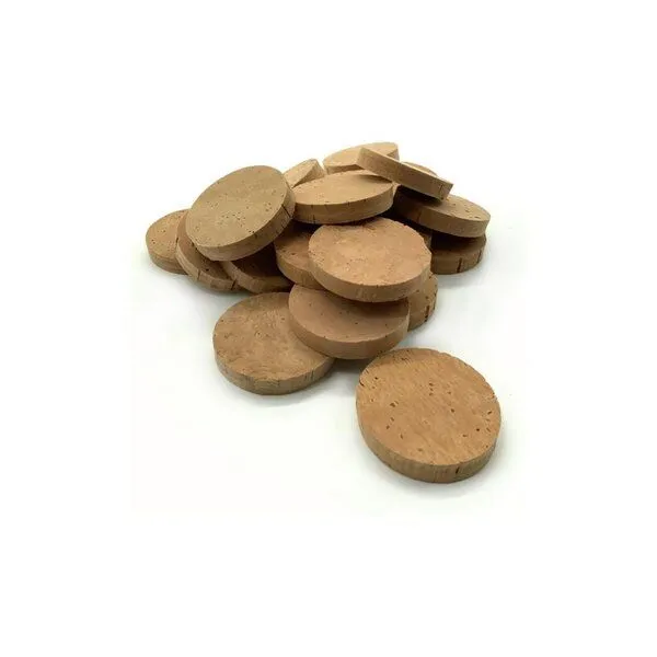 Kork-Deko Kork-Deko 20 Korkscheiben für den Rutenbau | Flower Ø 35 mm – Produktbild 5 von 6