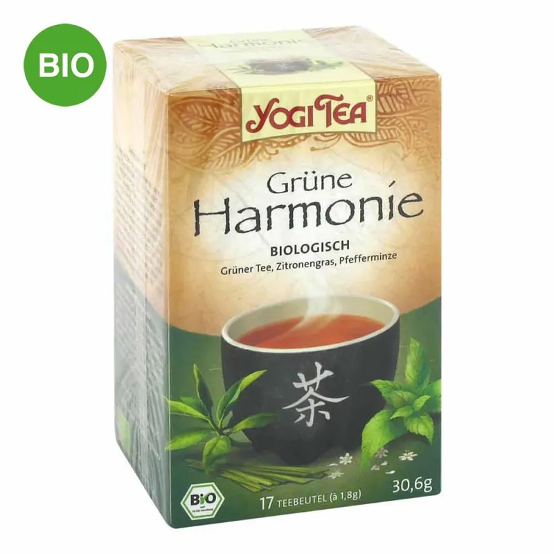 YOGI TEA Yogi Tea Grüne-Harmonie-Tee im Beutel – Produktbild 3 von 3