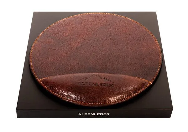 Alpenleder Alpenleder Mousepad MEERSBURG, Brandy, – Produktbild 2 von 3