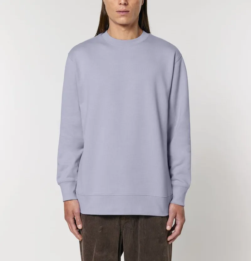 UNIPOLAR UNIPOLAR Herren vegan Pullover Basic Chess, Lila, – Produktbild 1 von 2