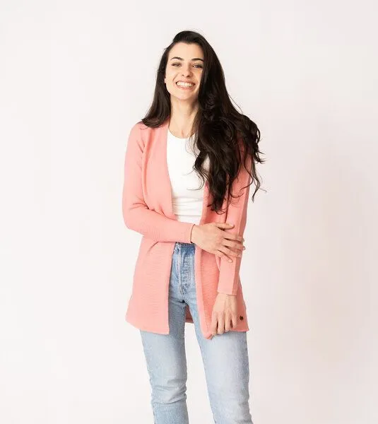 Gary Mash GARY MASH Cardigan Libby aus Feinstrick, Rosa, – Produktbild 1 von 4