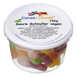 Canea-Sweets Saure Schnuller vegan Canea-sweets – Produktbild 1 von 1