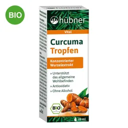 Hübner Naturarzneimittel Hübner Naturarzneimittel Hübner Curcuma Tropfen – Produktbild 1 von 1