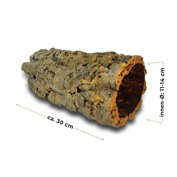Kork-Deko Kork-Deko 30 cm lange Korkröhre, schmal ⌀ = 11-14 cm – Produktbild 2 von 7