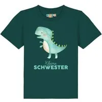 watabout kids watabout.kids T-Shirt Kinder Dinosaurier 03 Kleine Schwester, Glazed green, – Produktbild 1 von 1