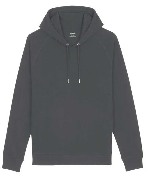 YTWOO YTWOO Hoodie für Damen und Herren, Kapuzenpullover, Basic, Unisex, Anthrazit, – Produktbild 1 von 4