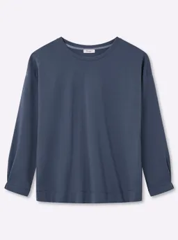 sheego Sweatshirt rauchblau – Produktbild 1 von 1
