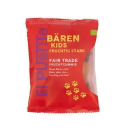 El Puente El Puente Bärenkids - Bio-Fruchtgummi 25 g | Fair Trade | Bio-zertifiziert | Glutenfrei – Produktbild 1 von 1
