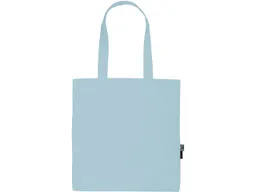 Neutral Neutral Bio-Baumwoll-Tragetasche mit langen Henkeln, light blue – Produktbild 1 von 1