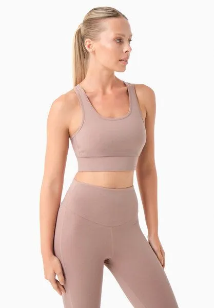 ORGANICATION ORGANICATION BIANNCA | Bralette aus Bio-Baumwolle, Mocha, – Produktbild 1 von 4