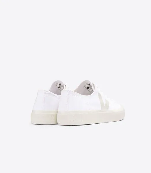Veja Veja Sneaker Damen Vegan - Wata II Low Canvas, Weiß (white pierre), – Produktbild 3 von 4