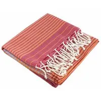 Karawan authentic Karawan authentic Fouta Hamamtuch aus reiner Bio-Baumwolle 200 × 100 cm (Stil SUD) – Produktbild 1 von 1
