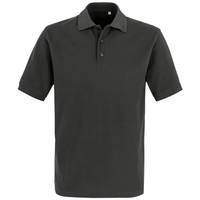HAKRO HAKRO Poloshirt Heavy MIKRALINAR ECO 503 Gr. L karbongrau – Produktbild 1 von 1