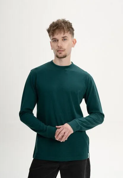 MELA MELA Langarmshirt Style TEJAS aus 100% Bio-Baumwolle, Tiefsee, – Produktbild 1 von 3