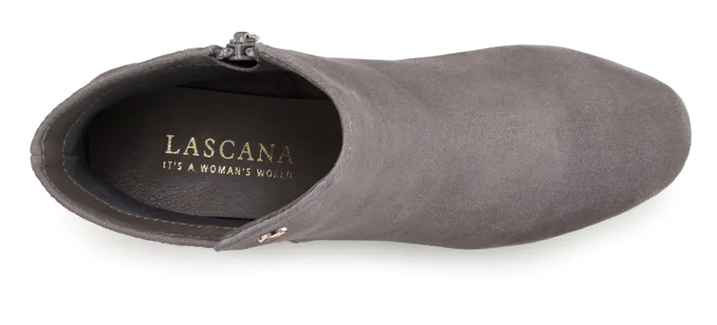 Lascana Stiefelette, Hellgrau, – Produktbild 2 von 3