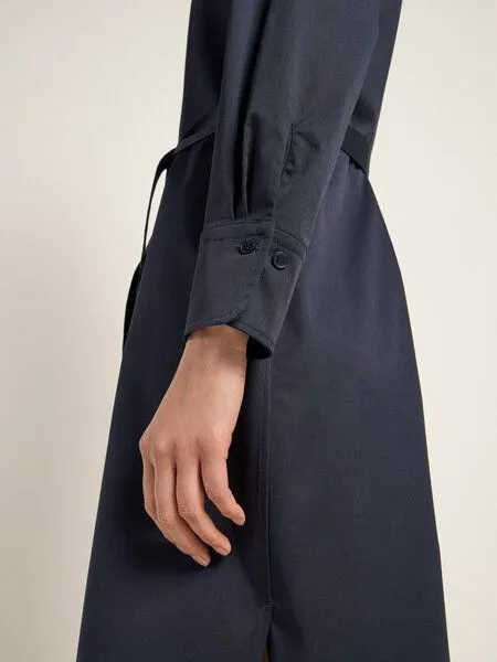 LANIUS LANIUS Midikleid (GOTS), Midnight, – Produktbild 4 von 4