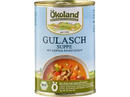 Ökoland Ökoland Bio-Gulaschsuppe "ungarische Art" mit Rindfleisch, 400 g – Produktbild 1 von 1