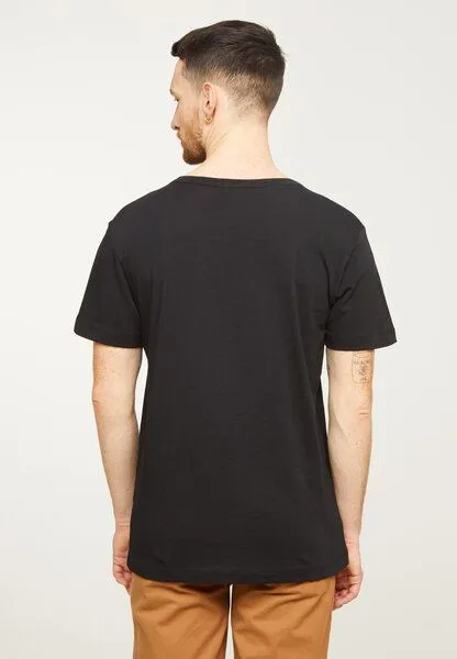 recolution recolution Slub T-Shirt BAY, Black, – Produktbild 3 von 4