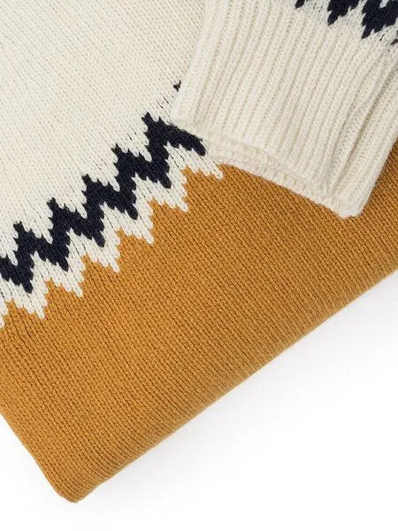 TWOTHIRDS TWOTHIRDS Strickpullover Vegan "Sibu" aus 100% Premium Baumwolle, Terracotta, – Produktbild 3 von 3