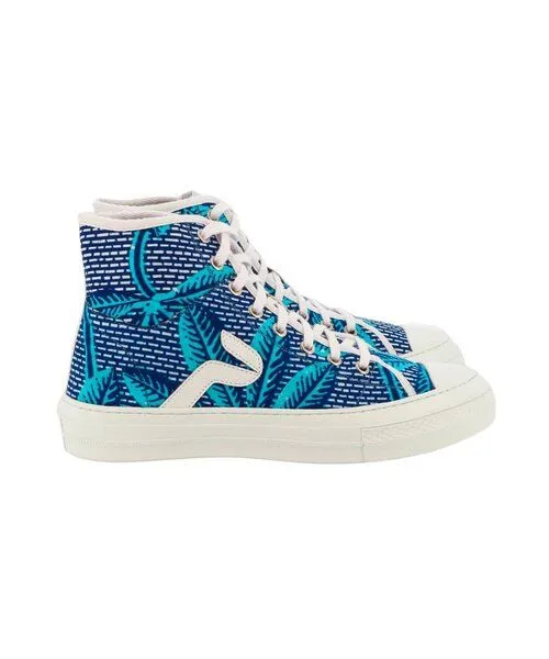 PANAFRICA PANAFRICA Atlas - African Fair Trade Sneaker, Java (blau), – Produktbild 1 von 4