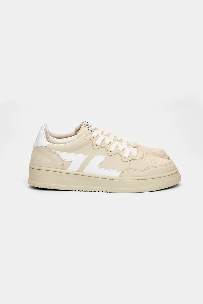 Zèta Zèta Herren vegan Sneaker Bêta B3 Beige, Beige, – Produktbild 1 von 2