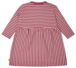 loud + proud loud + proud Babys & Kinder Kleid langarm gestreift mit Rippe, GOTS-zertifiziert – Produktbild 1 von 1